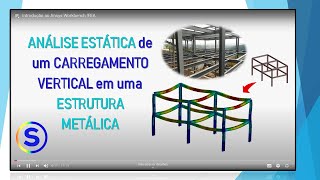 Análise em Estrutura Metálica | Ansys | Resistência dos Materiais