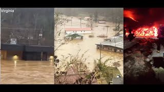 STATE OF EMERGENCY DECLARED! LIFE THREATENING FLOODING-EMERGENCY RESCUES