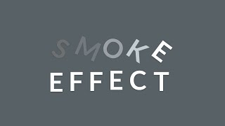 Smoke Effect using html & css | with source code