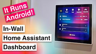 This thing is awesome!  4" Android In-Wall Smart Home Control Panel