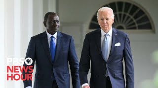 WATCH LIVE: Biden and Kenyan President Ruto hold news conference at the White House