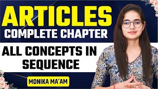 Haryana CET | English (65) | ARTICLES  COMPLETE CHAPTER I Monika Ma'am | Swastik Institute Hisar