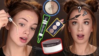 FULL FACE OF FIRST IMPRESSIONS | Drugstore and Highend Makeup
