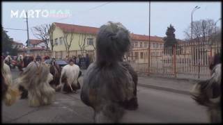 Кукери....Mummers (Kukeri) in Burgas, Bulgaria