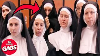 He Hid With The Nuns | Just For Laughs Gags