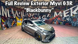 FULL REVIEW EXTERIOR PERODUA MYVI G3R | PAKAI SEAT VOLKSWAGEN GOLF MK6R?