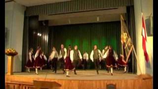 Latvian folk dance group \