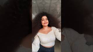 අම්මෝ අලුත් trend එක try කරලා බැලුවා 🐒😲 #viral #short #curlyhair #trendingshort #onemillion #1m #fyp