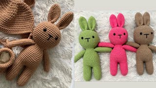 (Part 2 ) Tutorial Rajut Bunny | How To Crochet | Rajut Boneka kelinci | Pemula