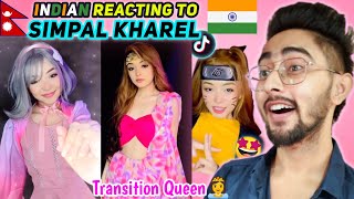 Nepali Tiktoker Simpal Kharel Reaction Video by Indian