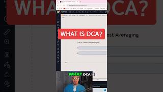 DCA is a great strategy if you can master it in the right way. Watch the full video on YT channel.