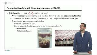 Potenciación de la nitrificación con reactor BABE en el tratamiento de aguas residuale | 13/18 | UPV