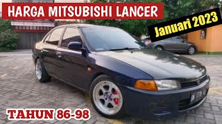 Harga mulai 13 juta, daftar harga mobil bekas murah Mitsubishi Lancer tahun 86-98