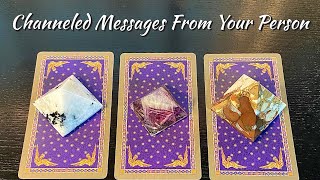Channeled Messages From Your Person💜Pick A Card Love Reading💜