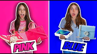 BUYING Everything in ONE COLOR for 24 Hours 💗💙 ft/ Piper Rockelle