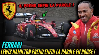 BOMBE CHEZ FERRARI : LES PREMIERS MOTS DE LEWIS HAMILTON EN ROUGE !