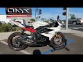 2014 Triumph Daytona 675R / Walk Around / Start Up / Sound Clip