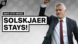 Solskjaer Set To STAY! | Man United News
