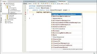 Constructor Chaining in Java