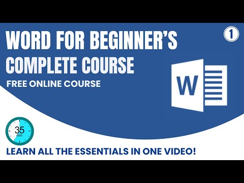 Microsoft Word Tutorial Beginner's Guide to Microsoft Word Microsoft Word Tutorial for Beginners