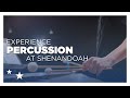 Experience Percussion at Shenandoah Conservatory