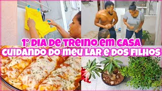 DIA PRODUTIVO ❤️| CORRI PARA DAR CONTA DE TUDO ❤️| COMEÇAMOS A TREINAR ❤️| ALMOÇO RÁPIDO ❤️