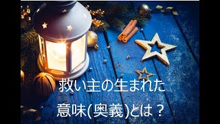 ルカの福音書2章8節～20節《救い主の生まれた意味とは？》鈴木 竜実