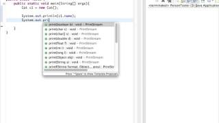 Java Lesson 31 - Default values for instance variables