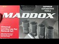 Maddox Universal Locking Lug Nut Removal Set from Harbor Freight Review