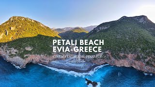 Mavic Air 2 Cinematic Footage of Petali Beach, Evia