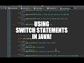 Java Programming Tutorial - Switch Statements and Examples |  Very Easy Coding Tutorial