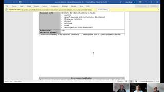 Guidance for administering a professional discussion