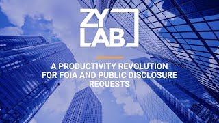 Webinar - A Productivity Revolution for PRA and FOIA Requests