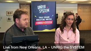 Live from UNRIG the System with IVC Media Pres. Chad Peace