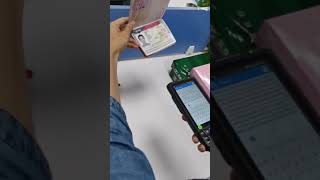 android handheld terminal with Honeywell scanner OCR reading