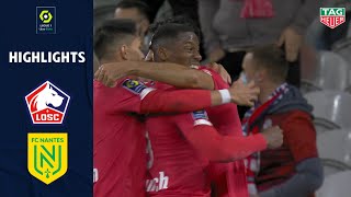 LOSC LILLE - FC NANTES (2 - 0) - Highlights - (LOSC - FCN) / 2020-2021
