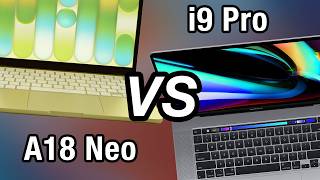 i9 MacBook Pro VS. base MacBook Neo