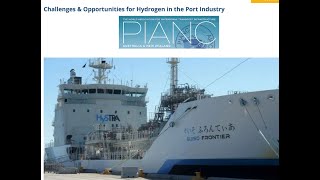 PIANC Hydrogen in the Ports Workshop April 2024