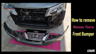 Nissan Terra | Remove Front Bumper