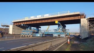 A46 Stoneleigh Junction Bridge Deck Move