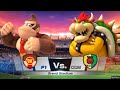 Mario Sports Superstars - Team Donkey Kong Vs. Team Bowser