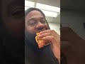 Trying POPEYES BLACKENED CHICKEN SANDWICH#newyoutuber#shorts#youtubeshorts#youtuber#popeyes#shorts