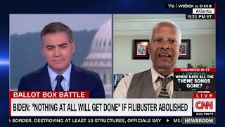 Rep. Johnson Discusses Voting Rights With CNN's Jim Acosta