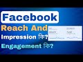 Facebook রিচ, ইম্প্রেশন, Engagement কি? What Is the Mean of Facebook Reach, Impression, Engagement.