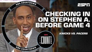 Previewing Knicks-Pacers Game 4 with Stephen A. Smith | NBA Countdown