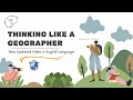 What is geography - Thinking like a Geographer - Introduction of geography - Geo Critical Thinking