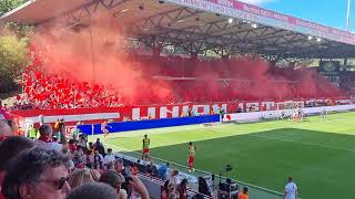 Bundesliga Highlight: Derbytime in Berlin. Union Berlin - Hertha BSC Pyro Show...