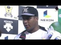 2014年8月10日 ヒーローインタビュー 成瀬、デスパイネ