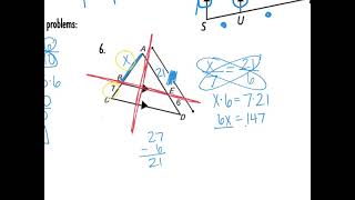 Lesson 8.4-6.4- Midsegments and Proportionality