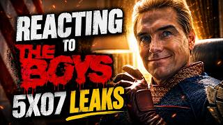 REACTING TO THE BOYS 5X07 LEAKS #theboys #homelander #leak #V1 #vought #soldierboy #butcher